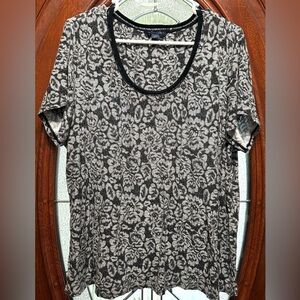 Tommy Hilfiger Floral Scoop Neck Short Sleeve Tee